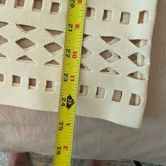 NWOT RACHEL ROY Cut Out Sweater Skirt - Picture 3 of 9